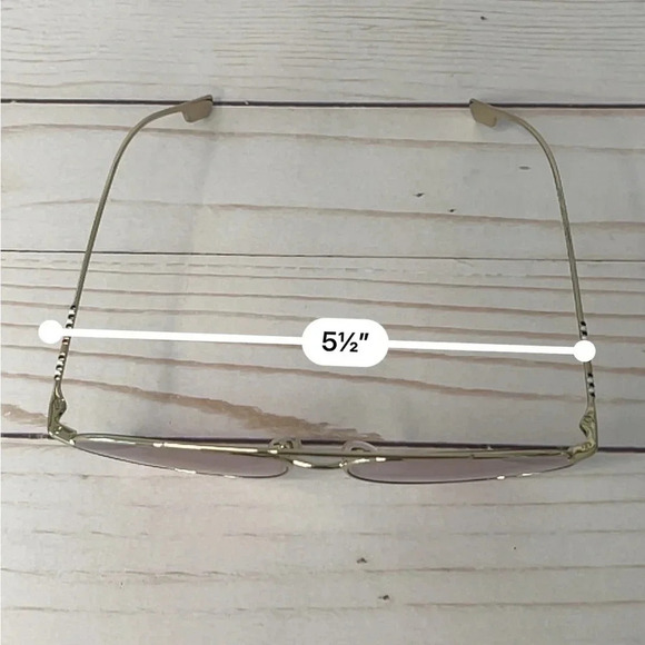 Rose and Light Gold Alice Burberry Women's Sunglasses - Picture 8 of 13